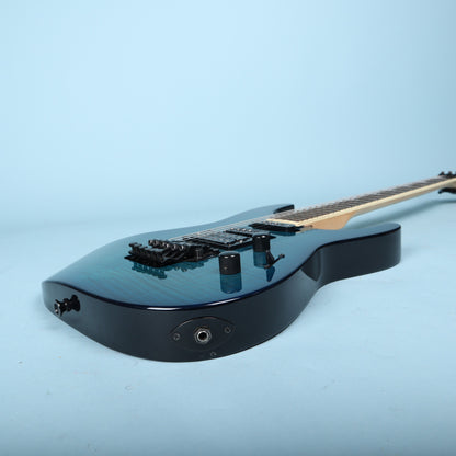 Jackson DK2 Dinky Transparent Blue Burst Seymour Duncan Floyd Rose