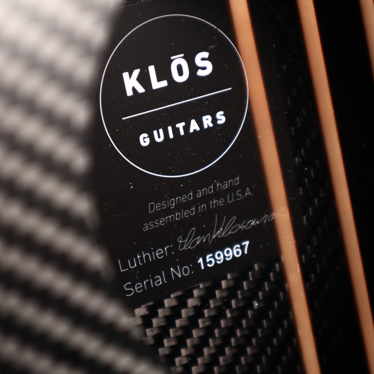 KLŌS Carbon Fiber Travel Acoustic Guitar