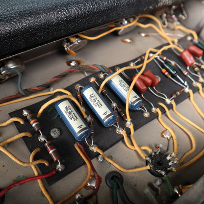 1964 Vintage Fender Princeton 6G2 Tuxedo Tube Combo Amp