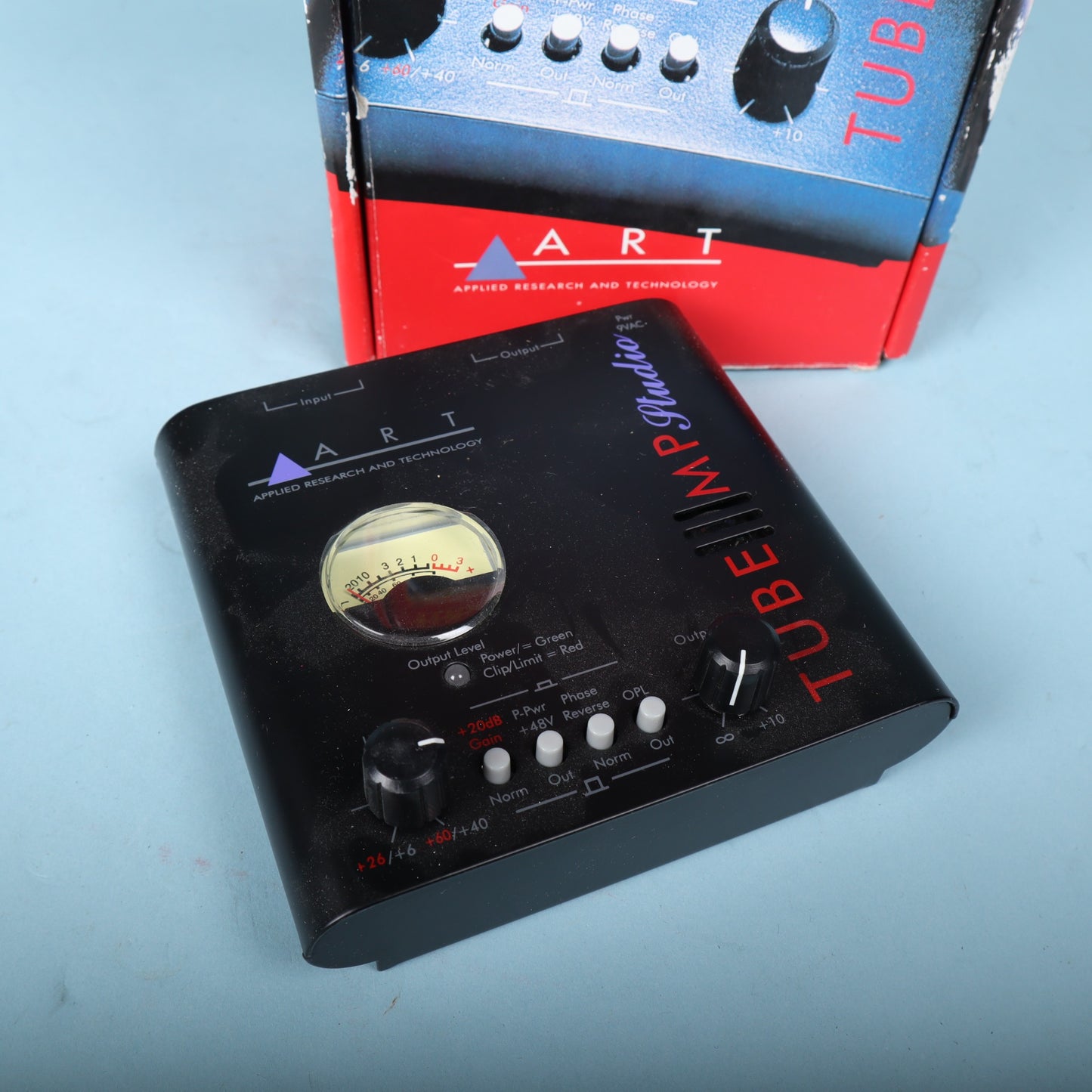 ART Tube MP Studio Microphone Preamplifier with VU Meter (2006)