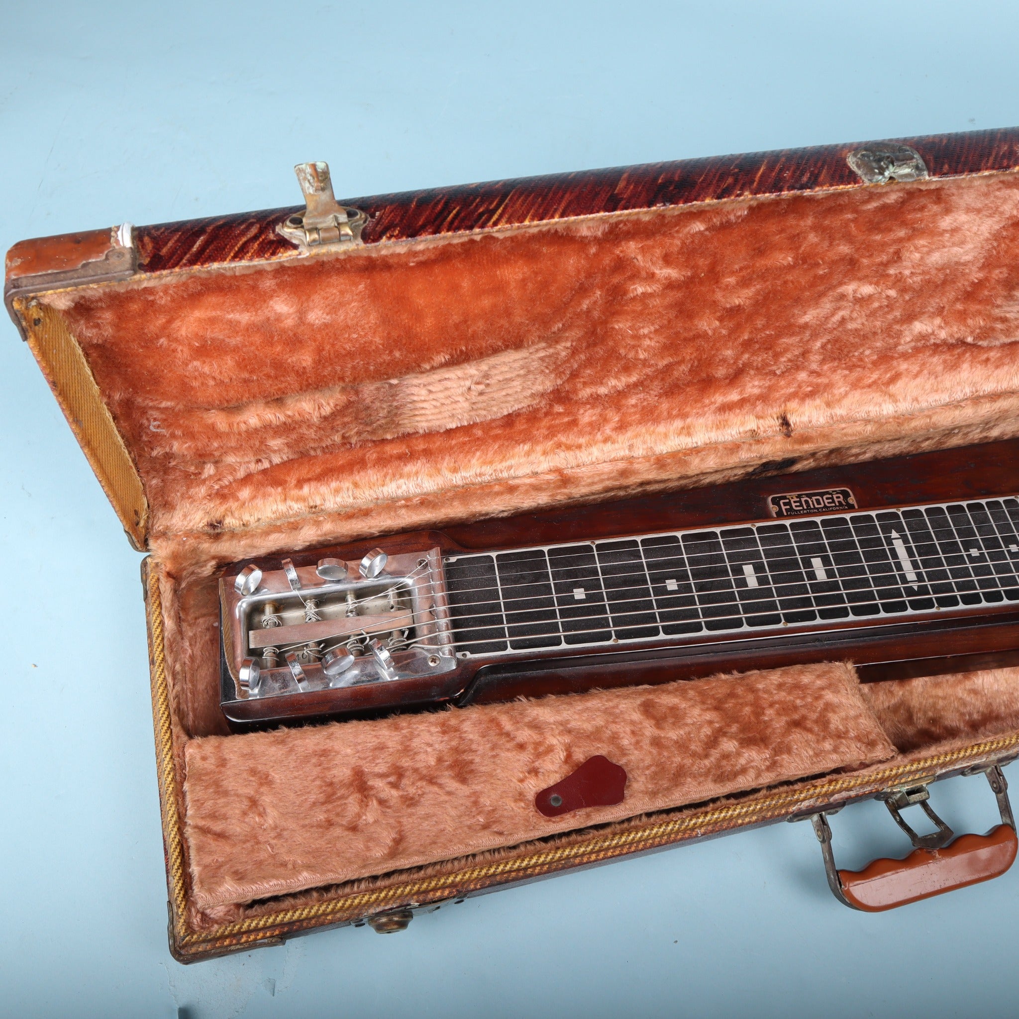 Vintage Fender Deluxe 8 Lap Steel Guitar with Case – GuitarFinds