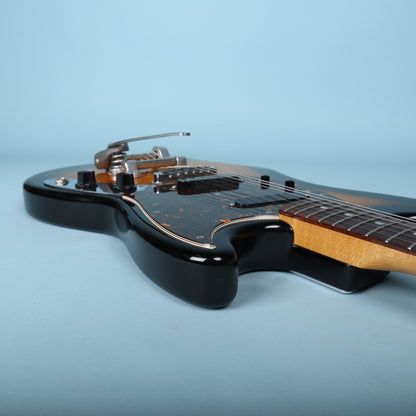 2012 Fender Japan Custom Order Mustang 2-Tone Sunburst w/ Factory Bigsby B5