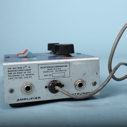 Musitronics Mu-Tron III Envelope Filter with PS-1 Power Supply