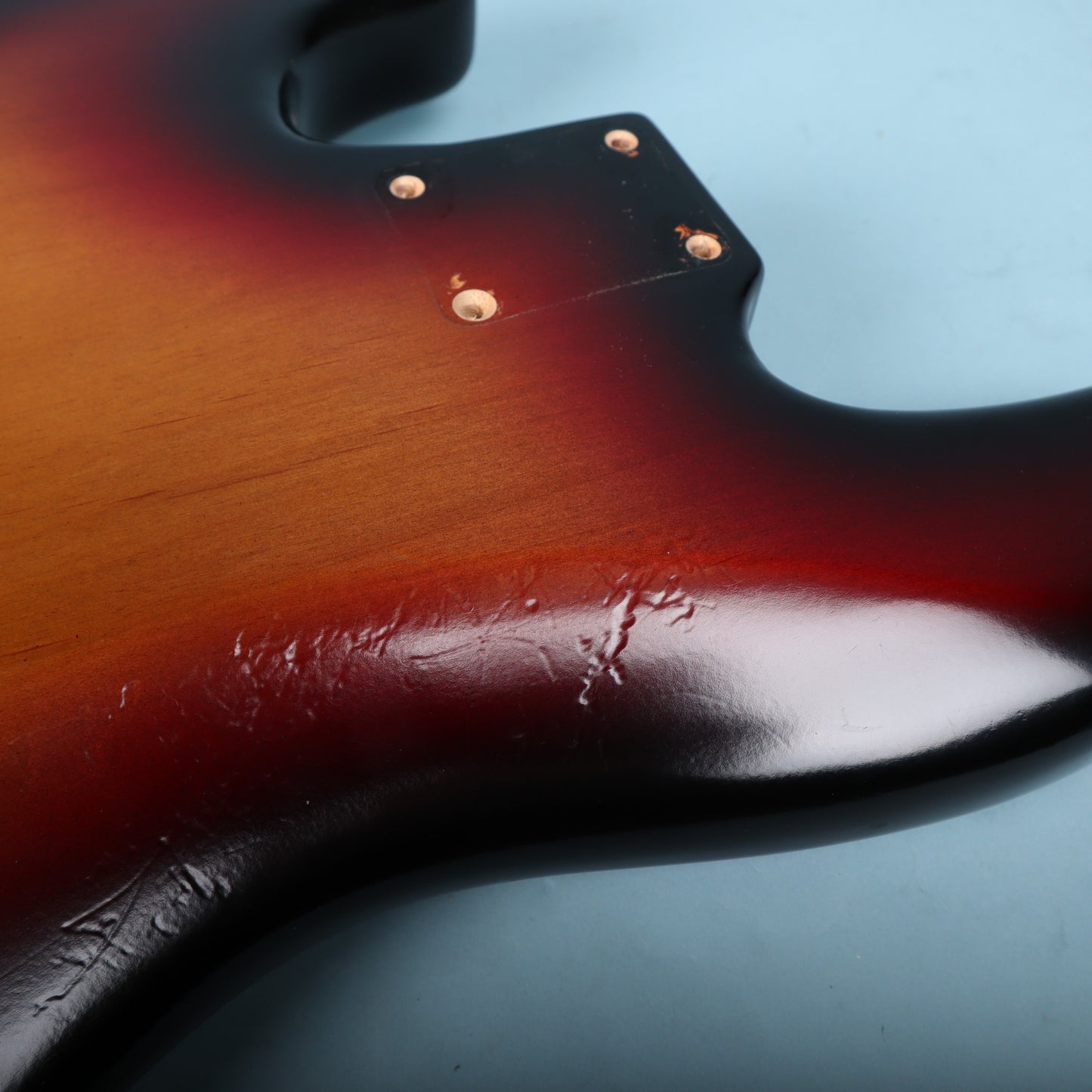 2003 Fender American Highway One Jazz Bass Body Sunburst