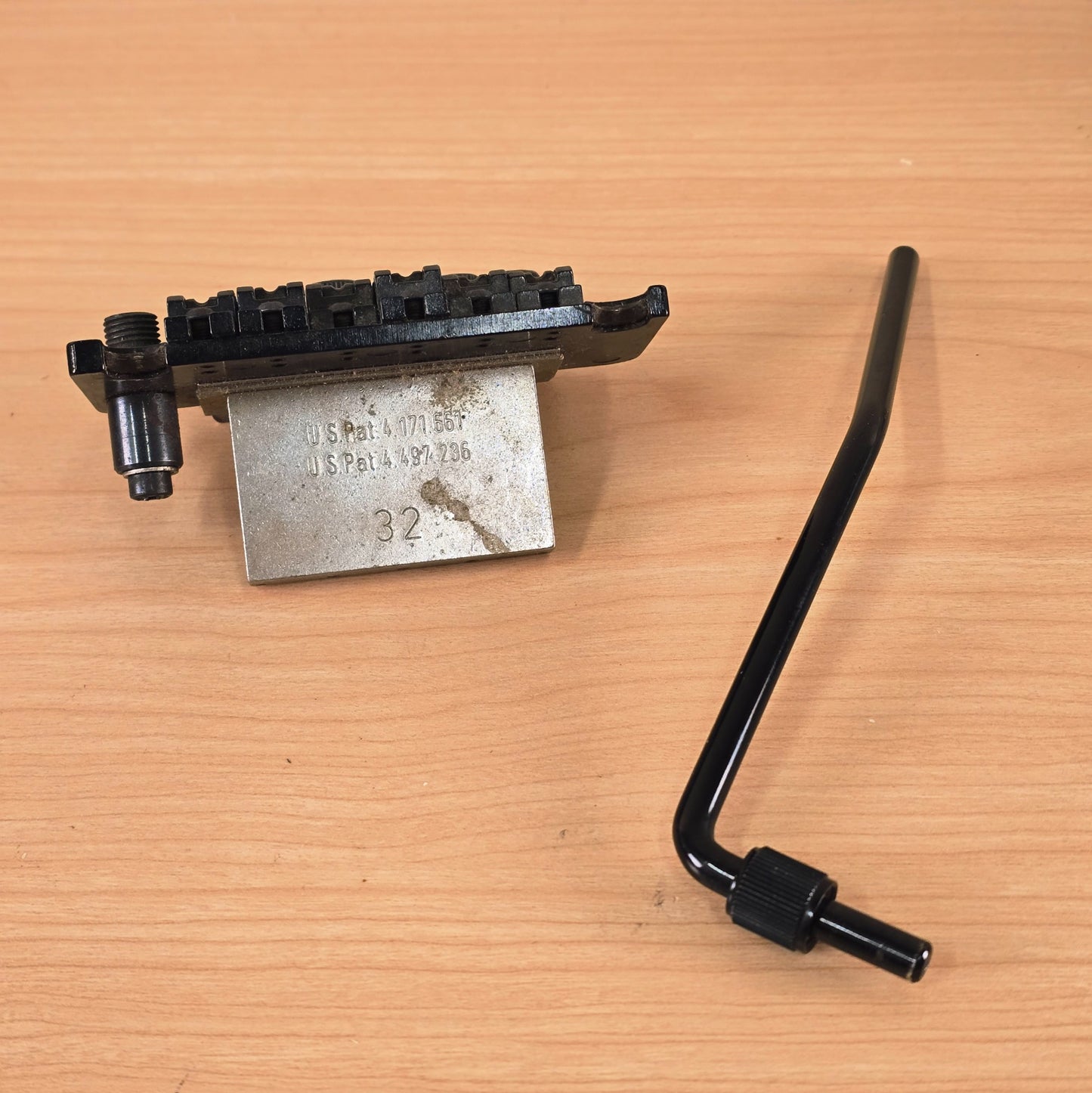 Vintage CHARVEL Jackson Floyd Rose Schaller JT-590 Tremolo Bridge BLACK GERMANY