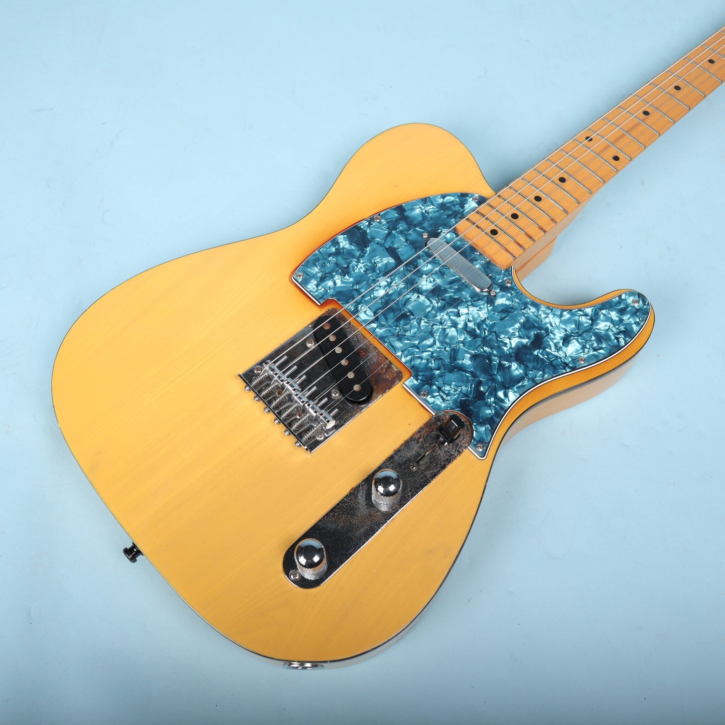1980's Electra Telecaster Tele Maple Neck Electric Guitar