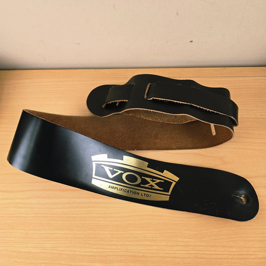 Vox Amplification Genuine Leather Guitar Strap Made in Canada by Levy's