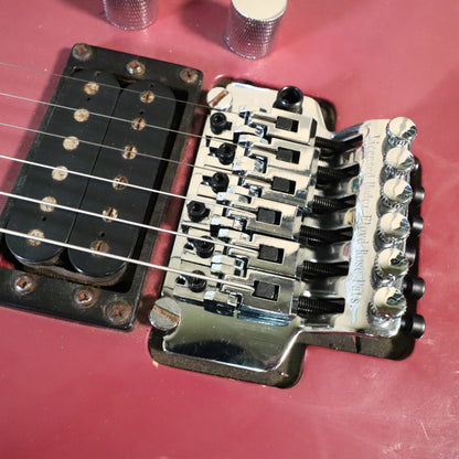 Westone Japan Superstrat in Magenta Reverse Headstock