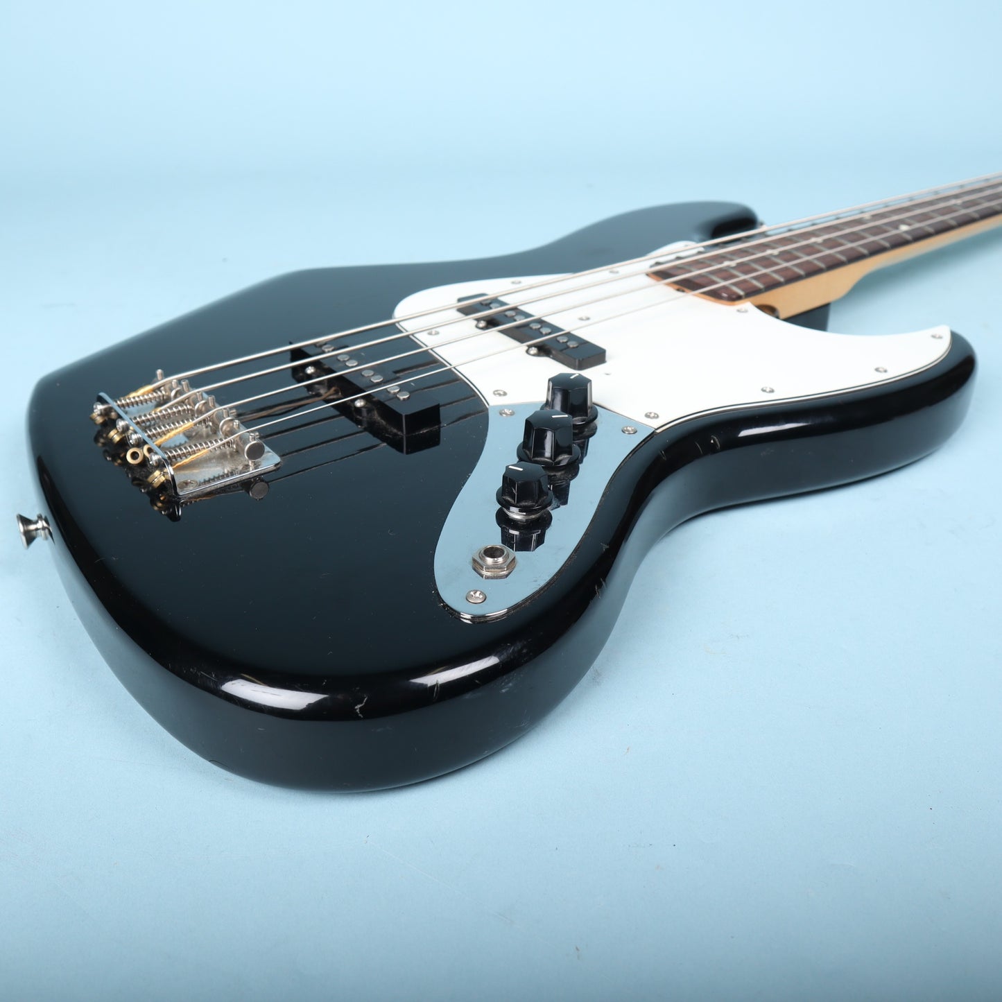 1986 Fender Jazz Bass Made in Japan Black Rosewood Fretboard