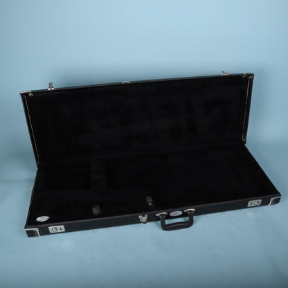 G&G Stratocaster / Telecaster Hardshell Case Black with Black Interior