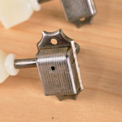 Kluson Deluxe Aged 3x3 Tuning Tulip Machines for Gibson
