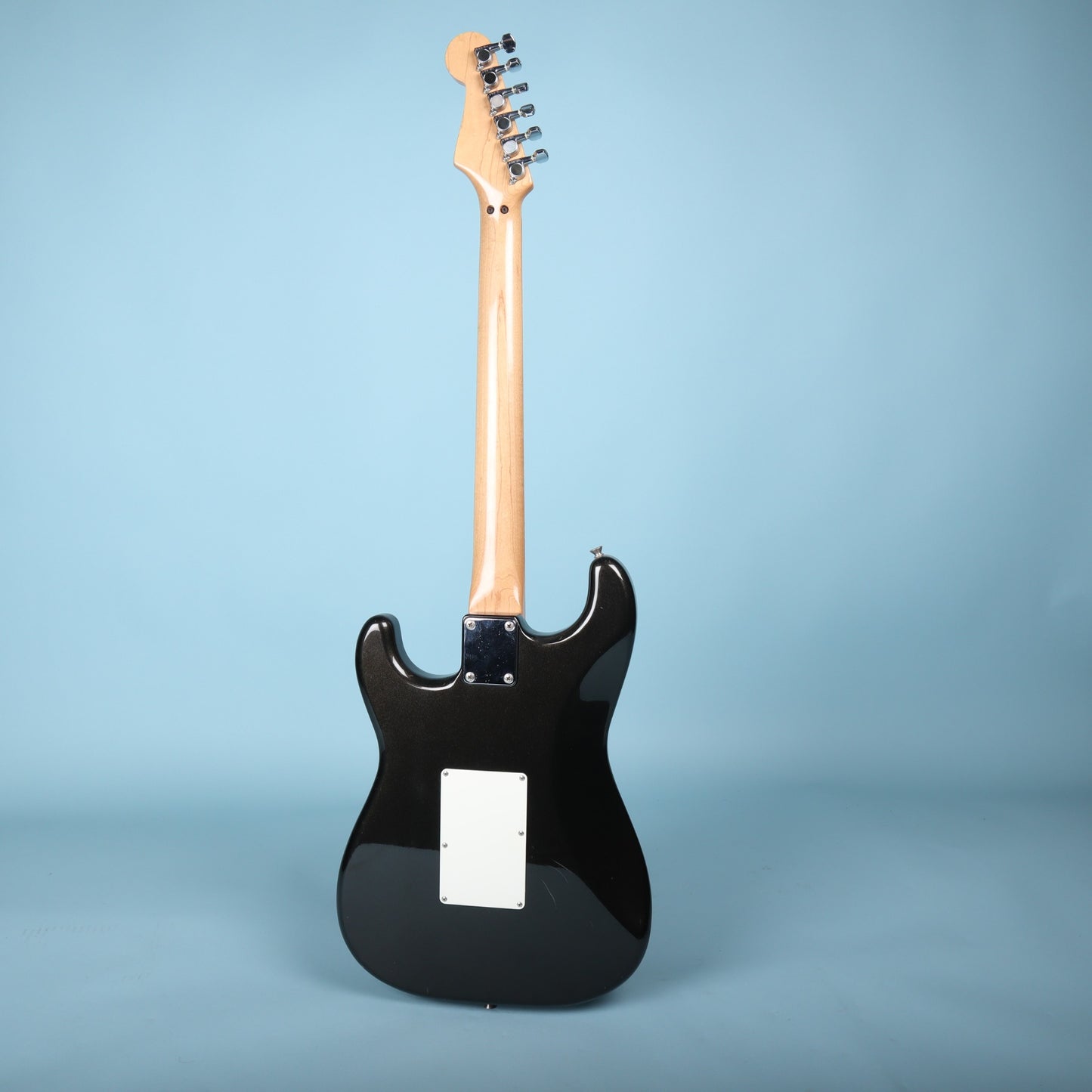 1989 Fender MIJ Stratocaster Black Flake Floating Tremolo