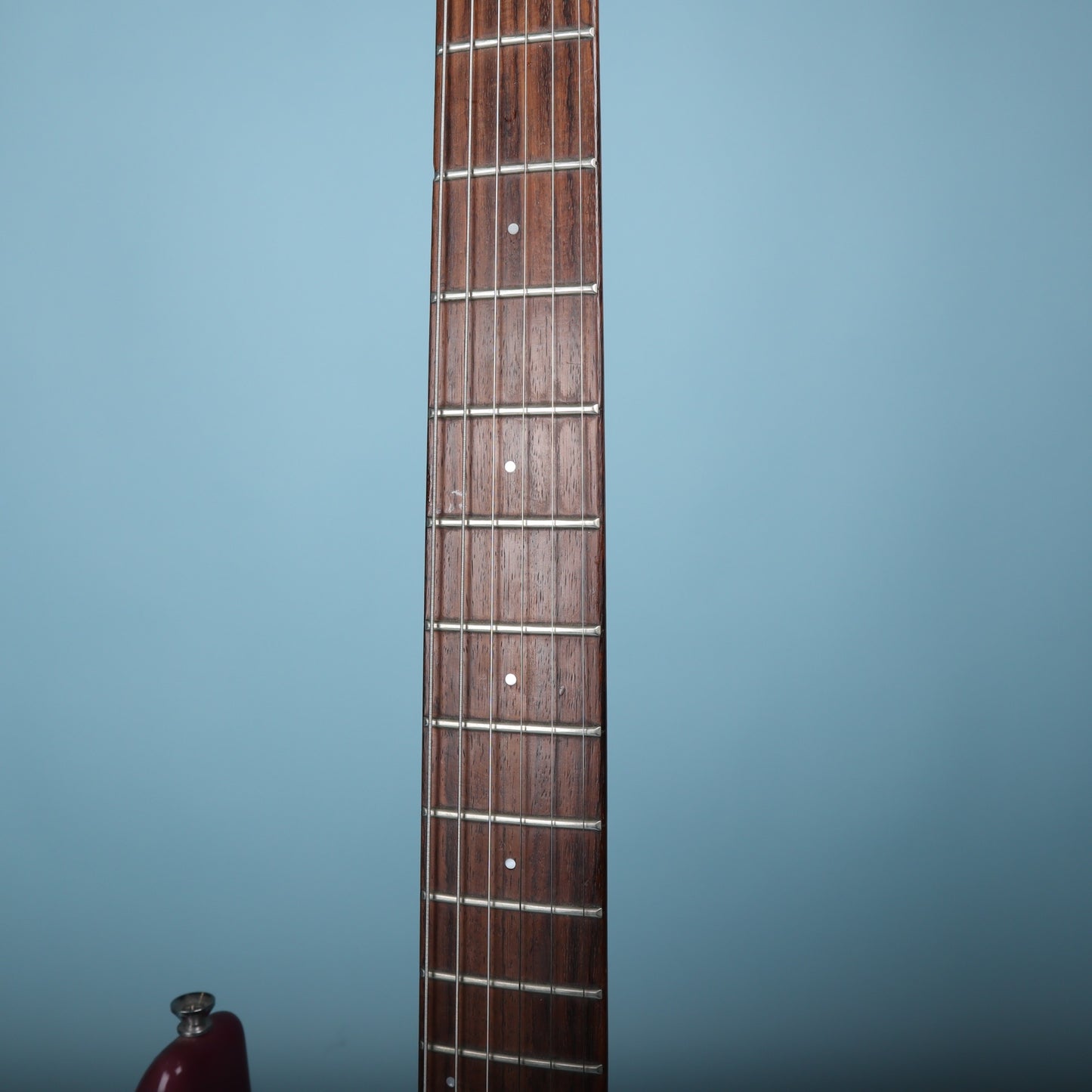 Westone Japan Superstrat in Magenta Reverse Headstock