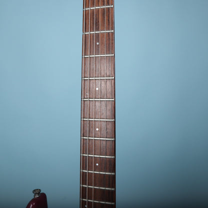 Westone Japan Superstrat in Magenta Reverse Headstock