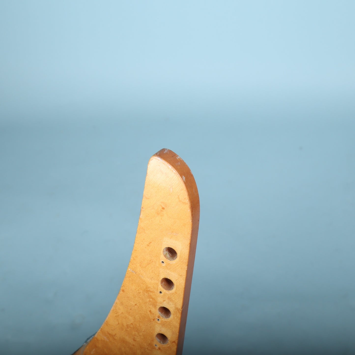 1980's Warmoth Birdseye Maple Explorer Guitar Neck Rosewood Floyd Rose Prep