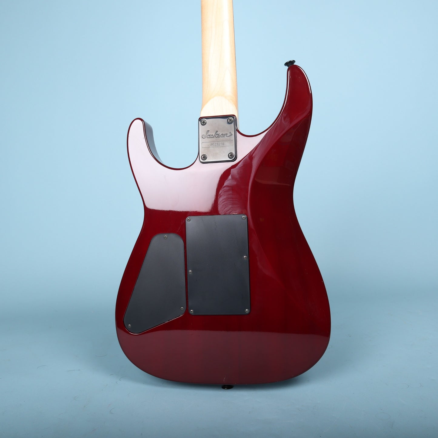 1996 Jackson Performer PS-4 HSH Electric Guitar Trans Red