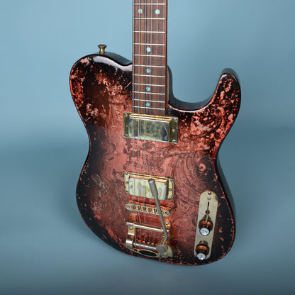 Wanderkauven Custom Shop Archangel T-Style Copper Leaf Flame Maple Neck