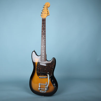 2012 Fender Japan Custom Order Mustang 2-Tone Sunburst w/ Factory Bigsby B5