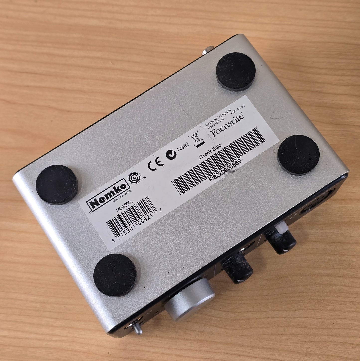 Focusrite iTrack Solo USB Audio Interface