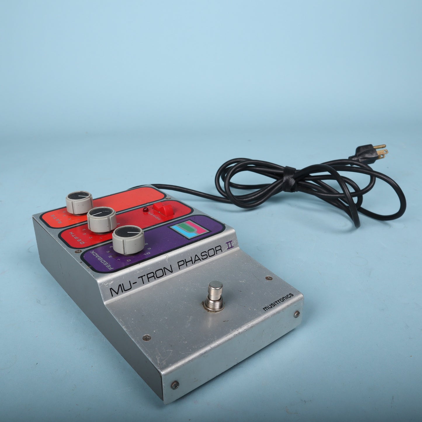 Mu Tron Phasor II Vintage Analog Phaser Pedal Musitronics