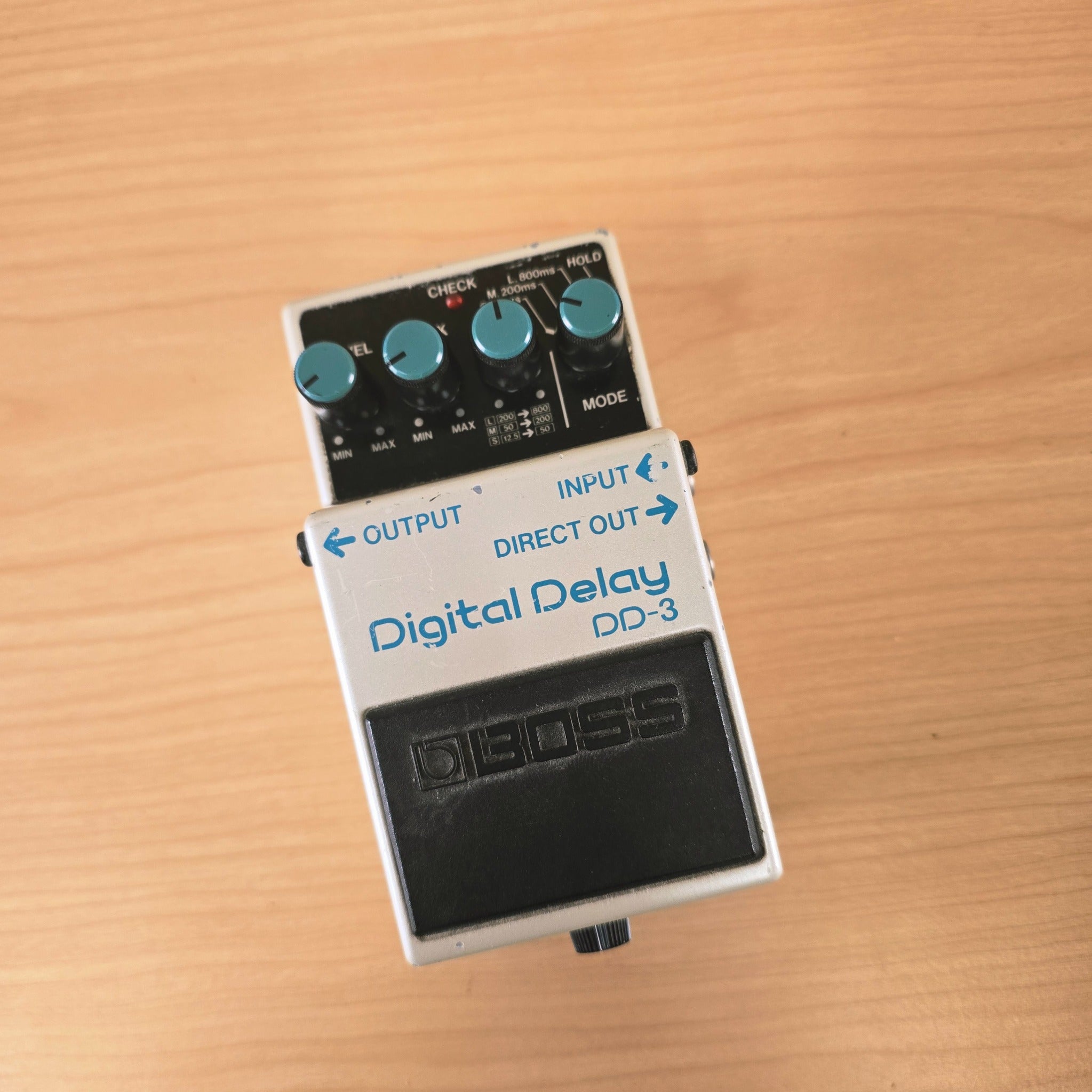 Boss DD-3 Digital Delay Pedal (July 1995) - Made in Taiwan