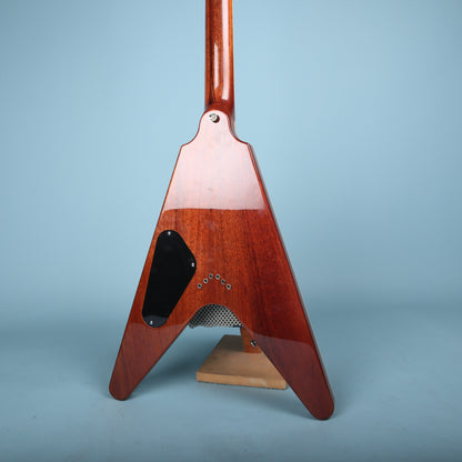 2003 Dean USA V Flame Maple Top Electric Guitar Mahogany Neck