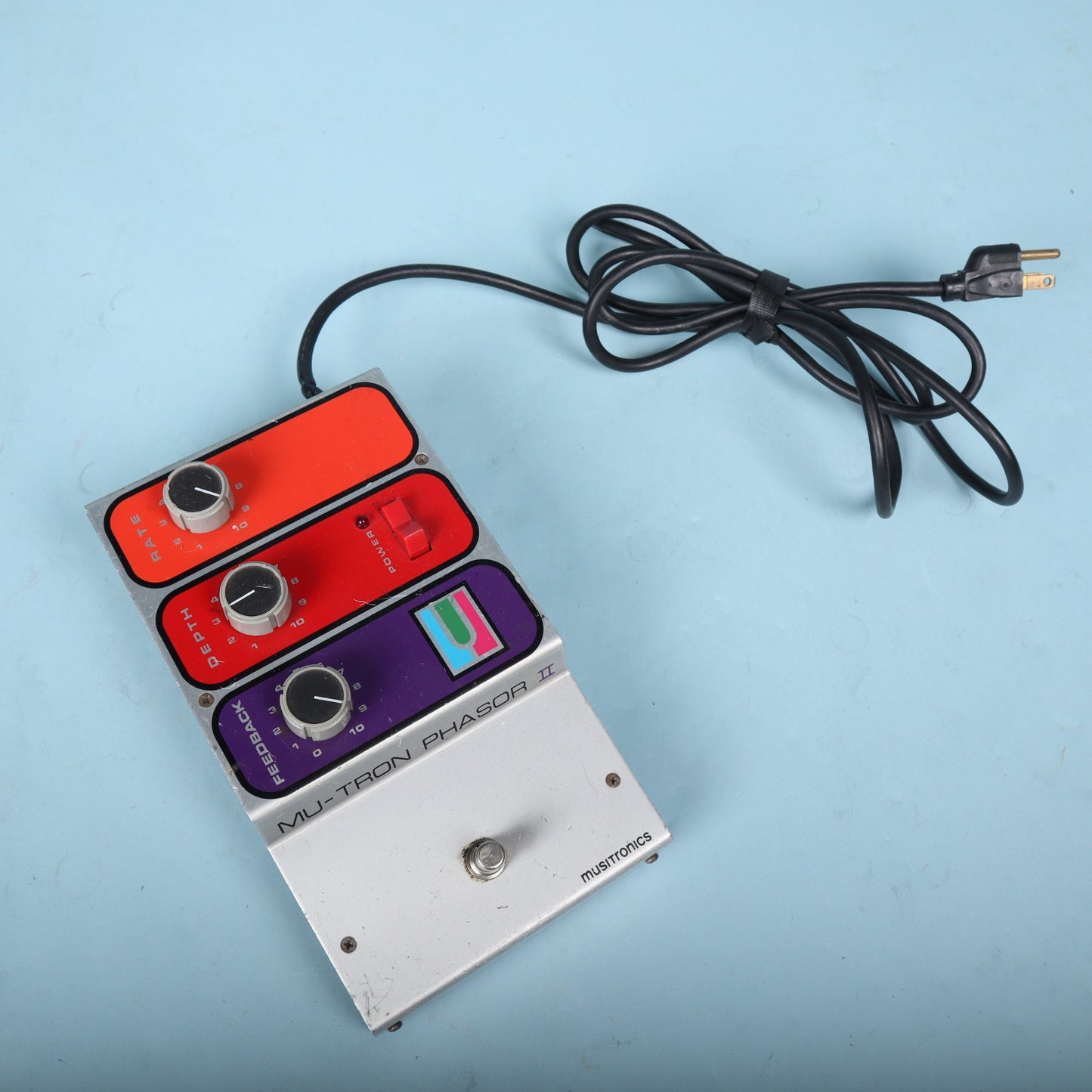 Mu Tron Phasor II Vintage Analog Phaser Pedal Musitronics