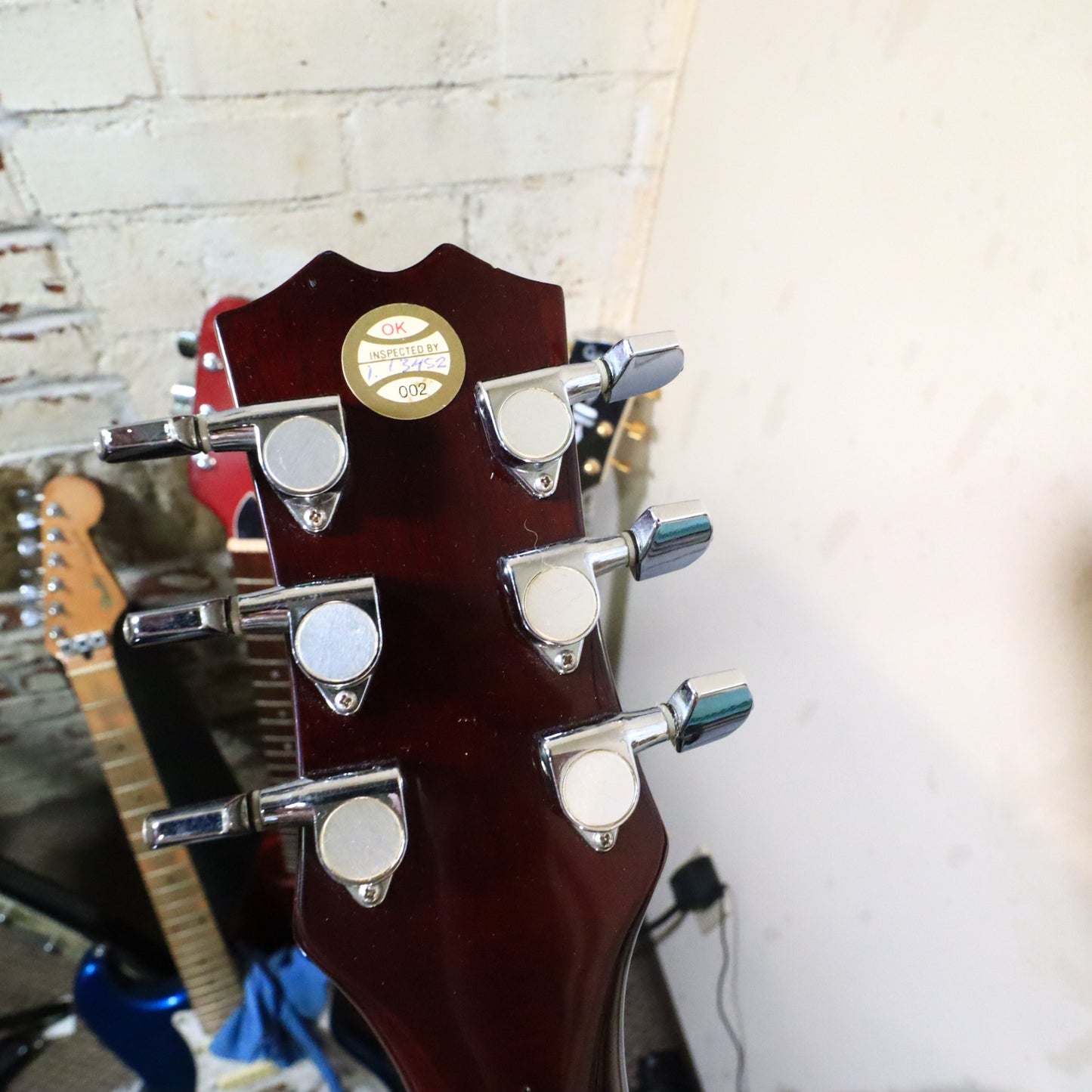 2001 Samick LA-30/TR Semi-Hollow Electric Guitar - Transparent Red