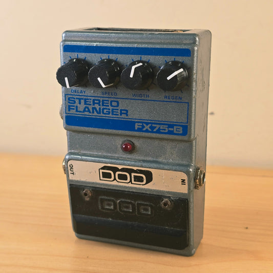 Pedal de flanger estéreo DOD FX75-B