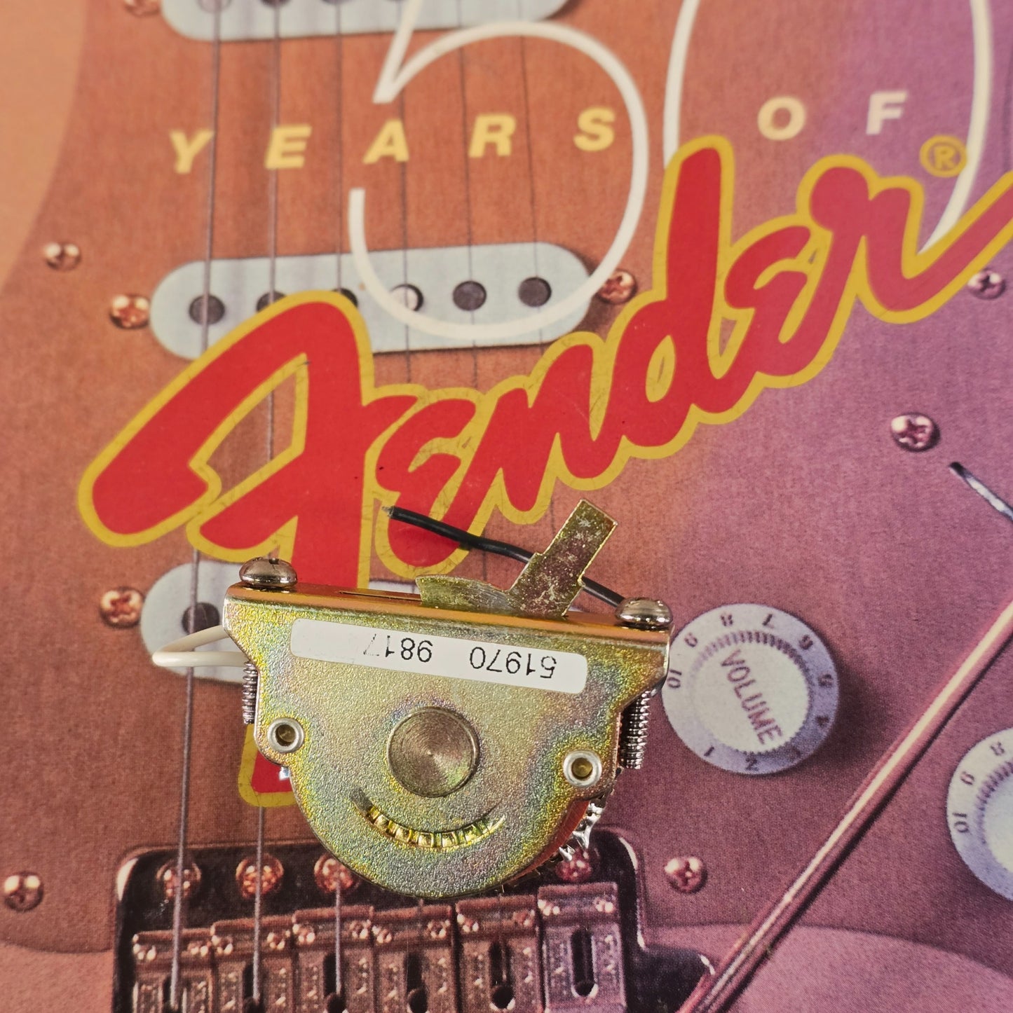 REAL Fender 5-Way Selector SUPER SWITCH for STRAT TELE Telecaster Stratocaster