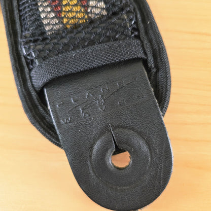Planet Waves Woven Geometric Guitar Strap with Bass Shoulder Pad