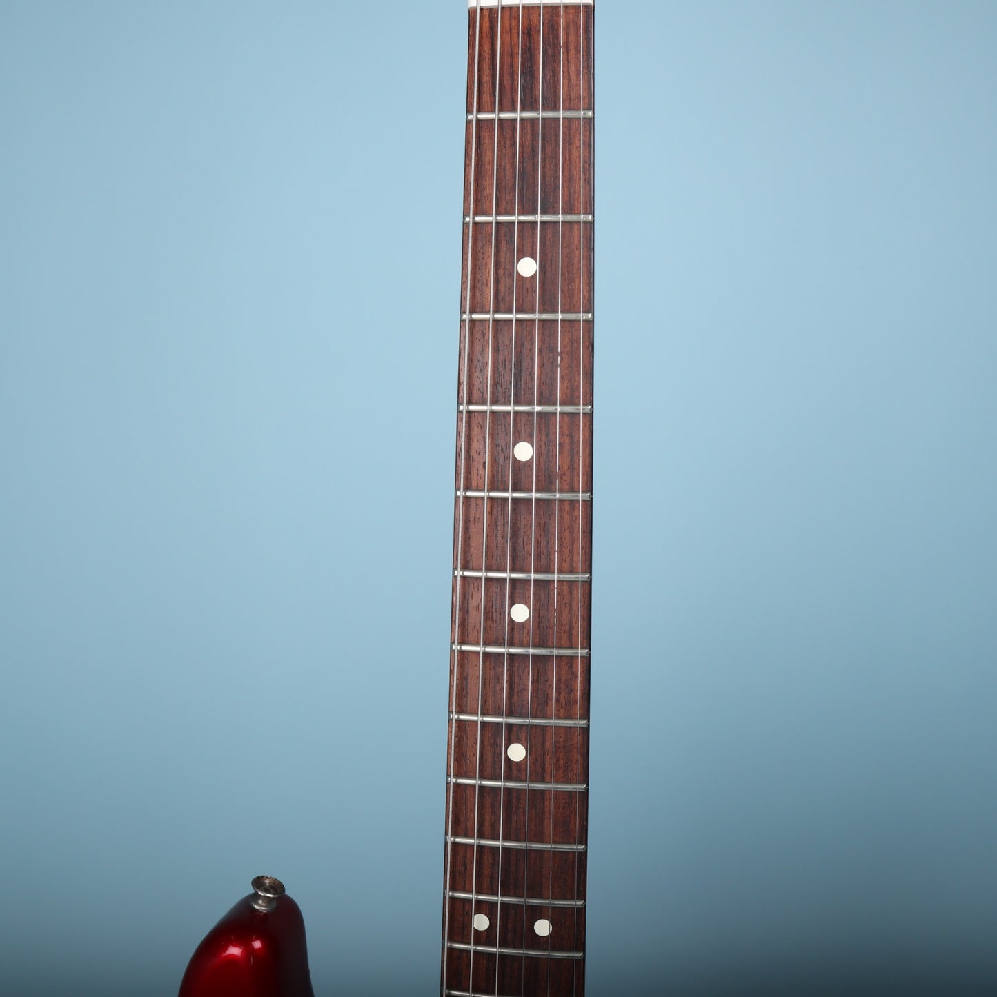 1998 Fender Deluxe Powerhouse Stratocaster Electric Guitar Red