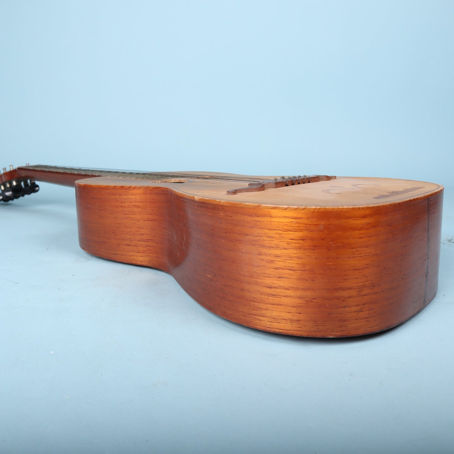 A.M. Rose Vintage 10-String Portuguese Viola Da Terra Hearts