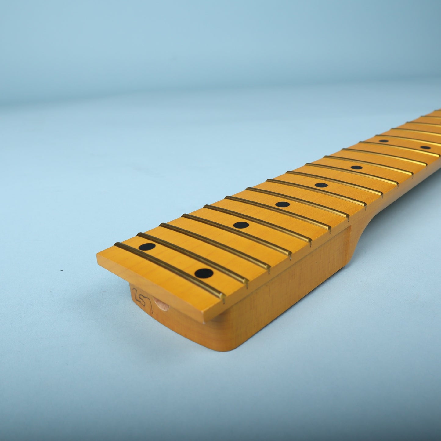 Warmoth V-Style Replacement Baritone Electric Guitar Neck Maple 28" Scale Length