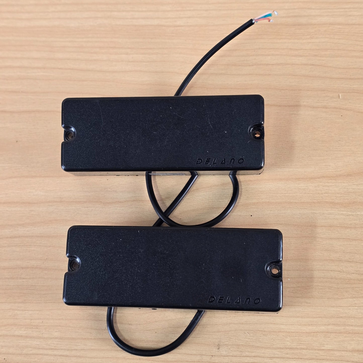 Delano SBC 5 HE S E 5 String Dual Coil Bass Pickup Soapbar Set 2016
