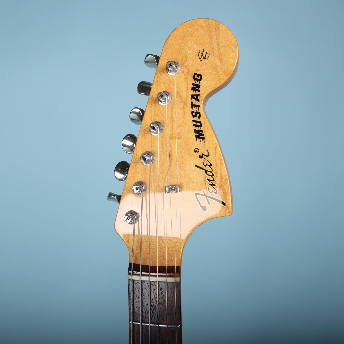 2012 Fender Japan Custom Order Mustang 2-Tone Sunburst w/ Factory Bigsby B5