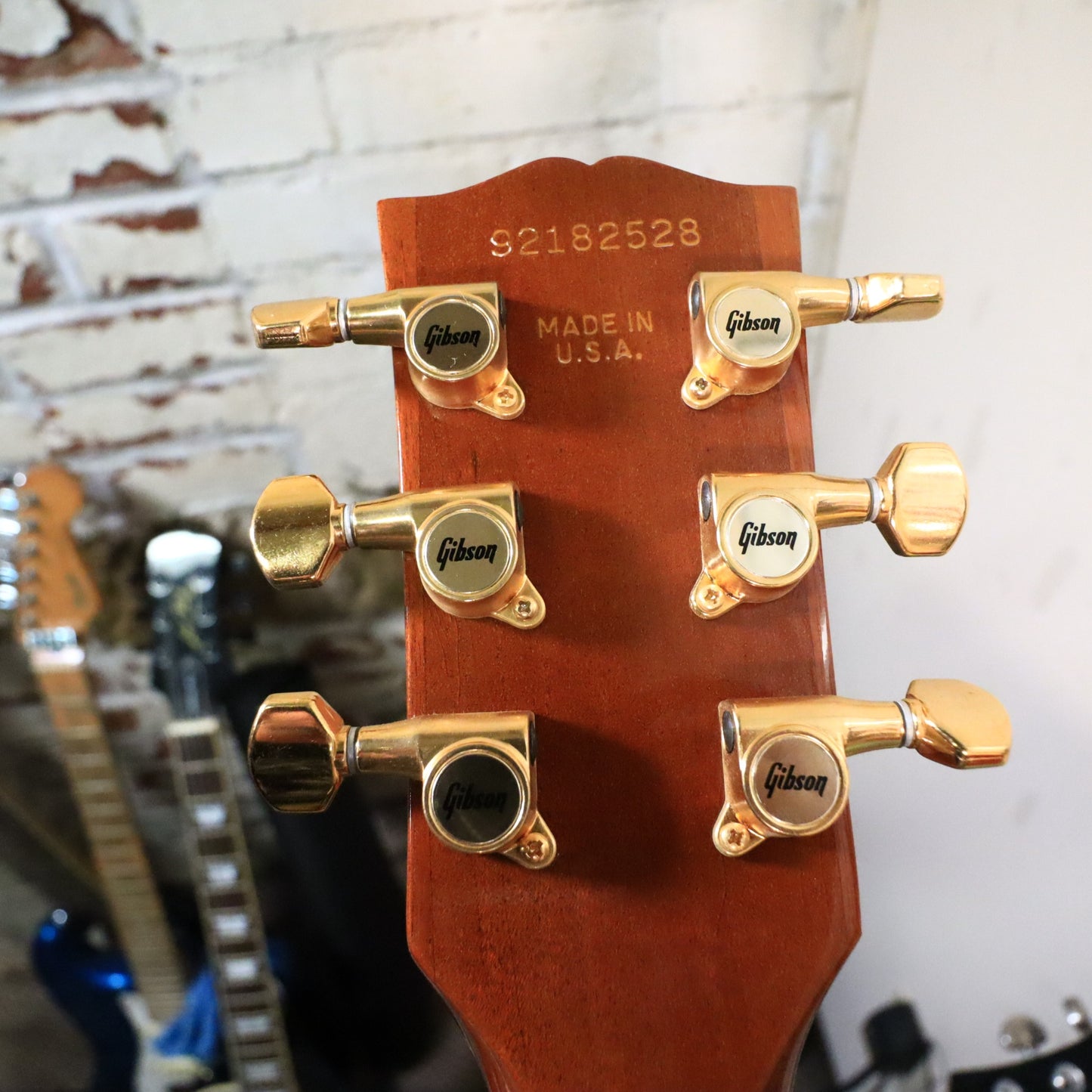 1992 Gibson Les Paul Lite Amber Flamed Electric Guitar