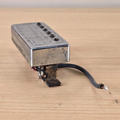 1970's Vintage Guild Anti-Hum LB-1 Little Bucker Bridge Pickup Chrome