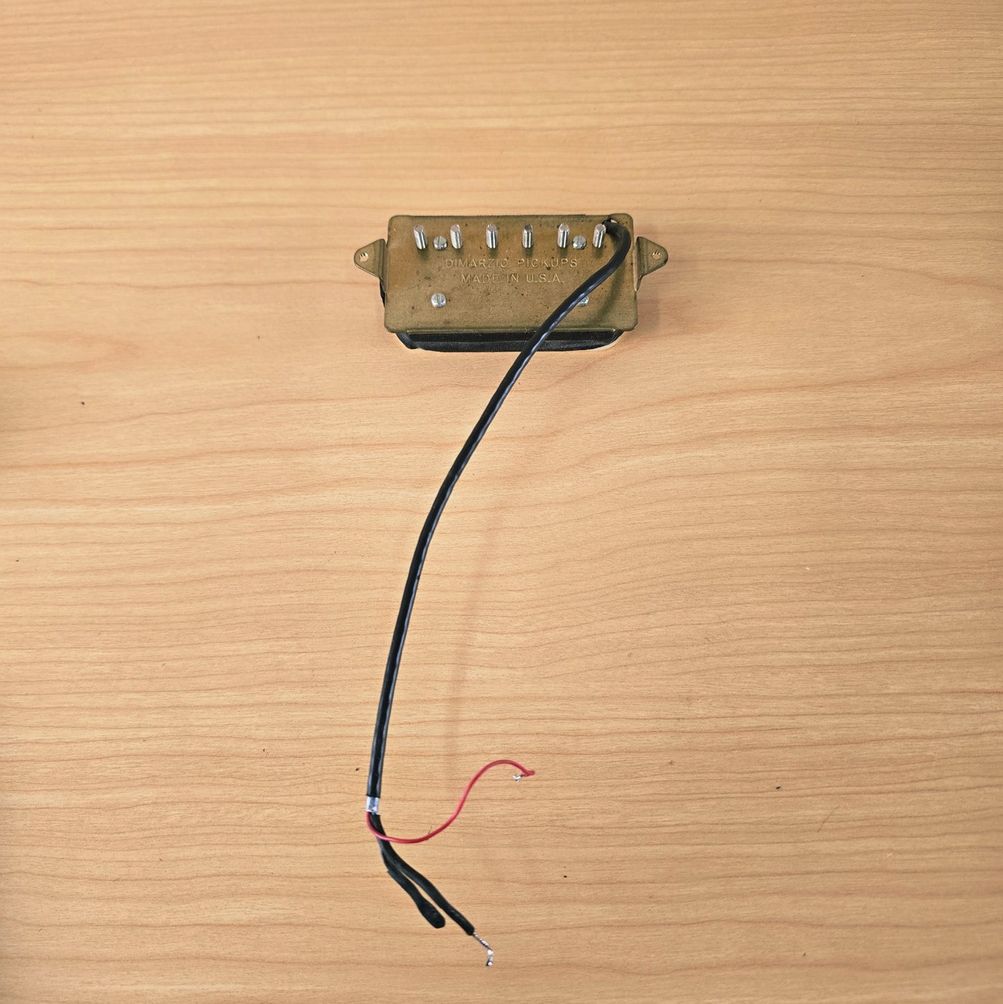 Vintage 1980s DiMarzio DP103 PAF Humbucker Pickup - Cream Neck