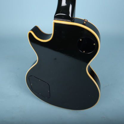 1973 Gibson Les Paul Custom Ebony Black Beauty *Headstock Repair*