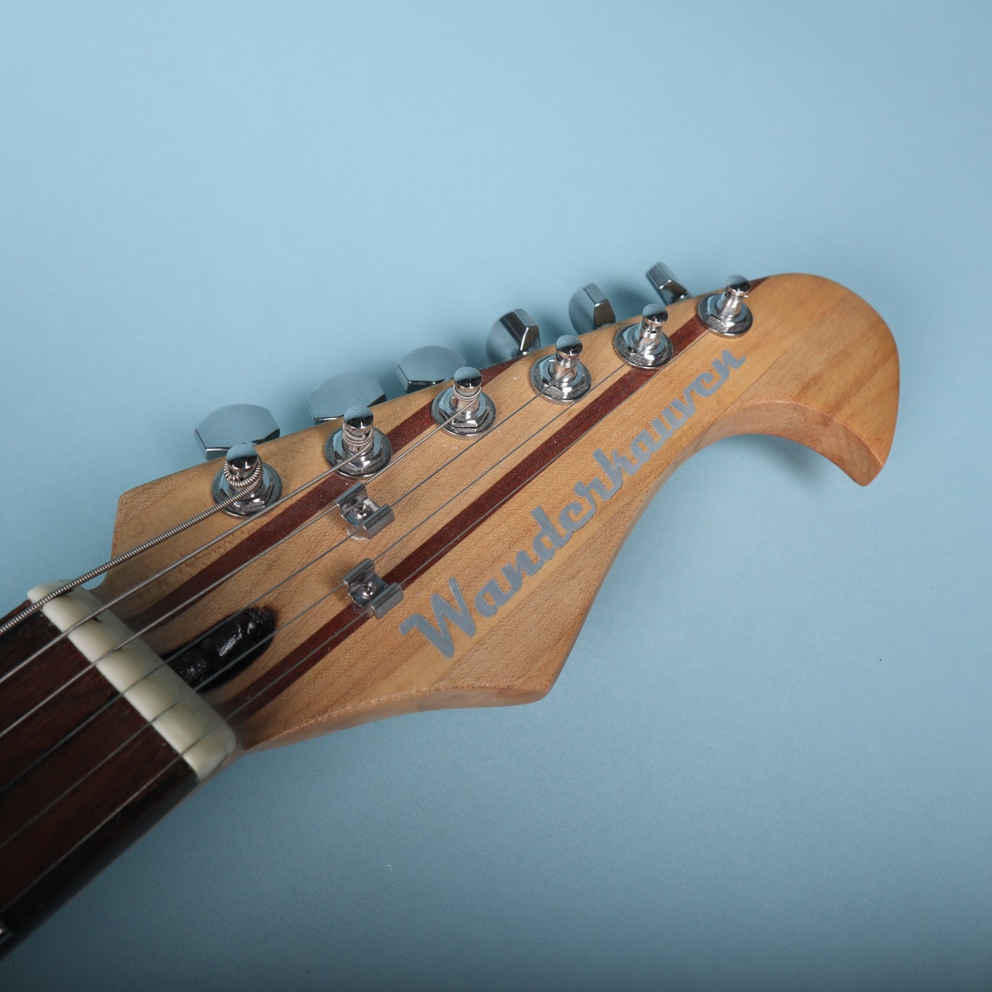 Wanderkauven Custom Shop White Paisley Electric Guitar