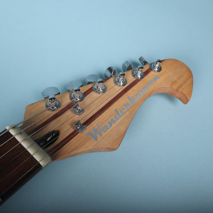 Wanderkauven Custom Shop White Paisley Electric Guitar