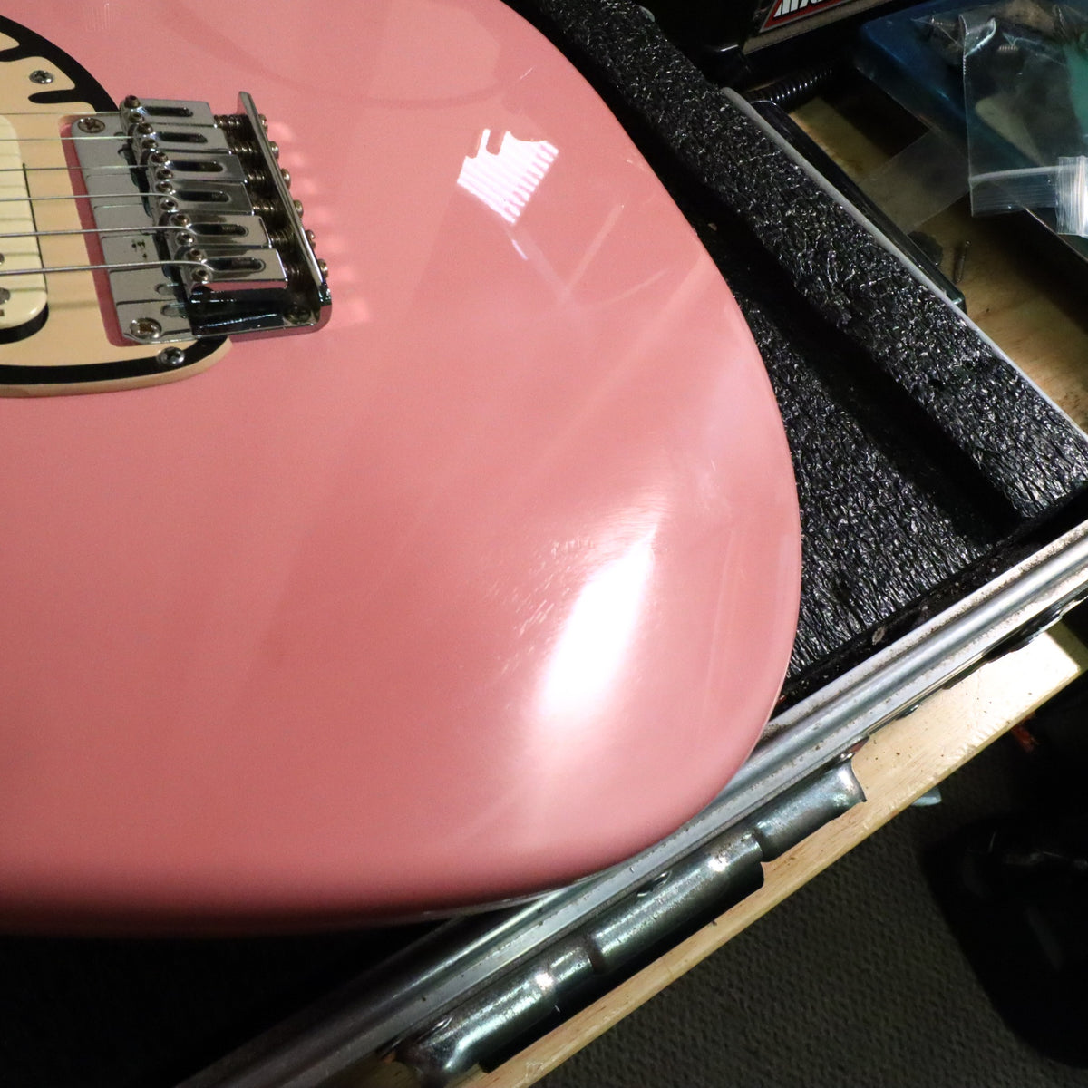 2006 Squier Hello Kitty Stratocaster Pink Electric Guitar