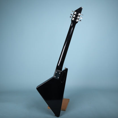 1980's Silver Street Cobra Electric Guitar Black Triangle