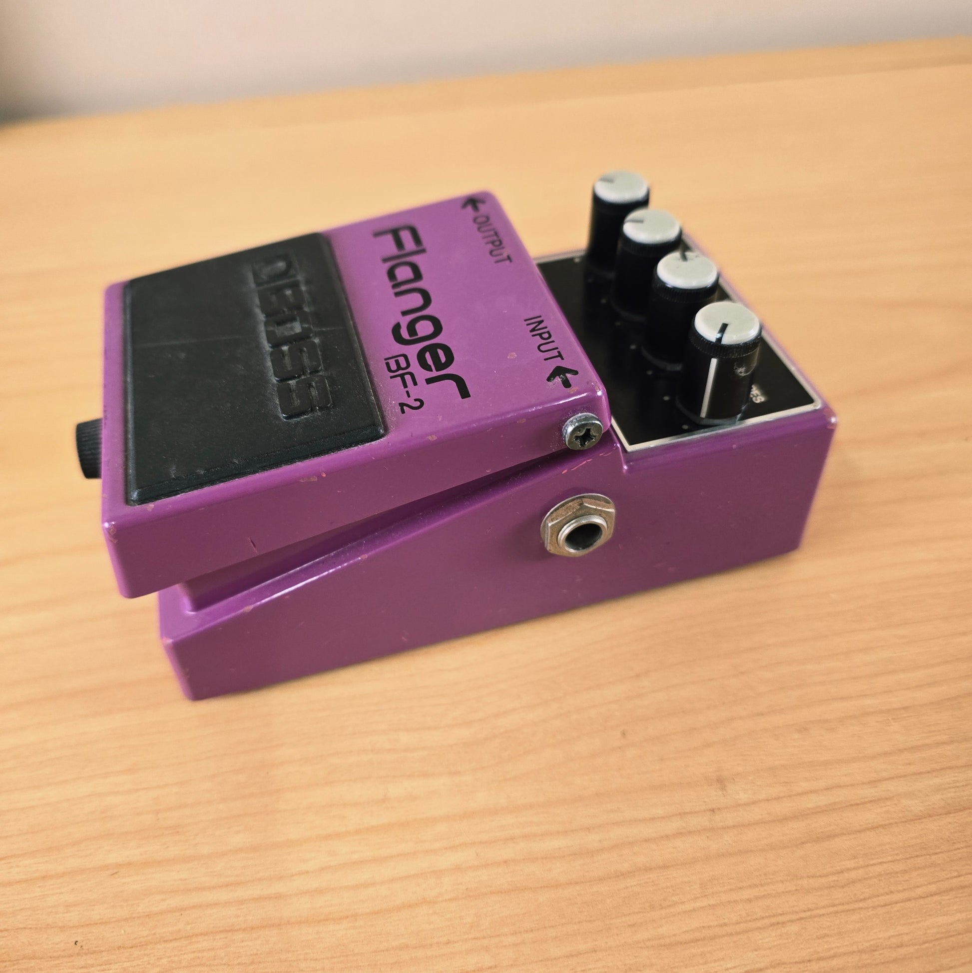 1990 Boss BF-2 Flanger Pedal Made in Taiwan ***Green Label***