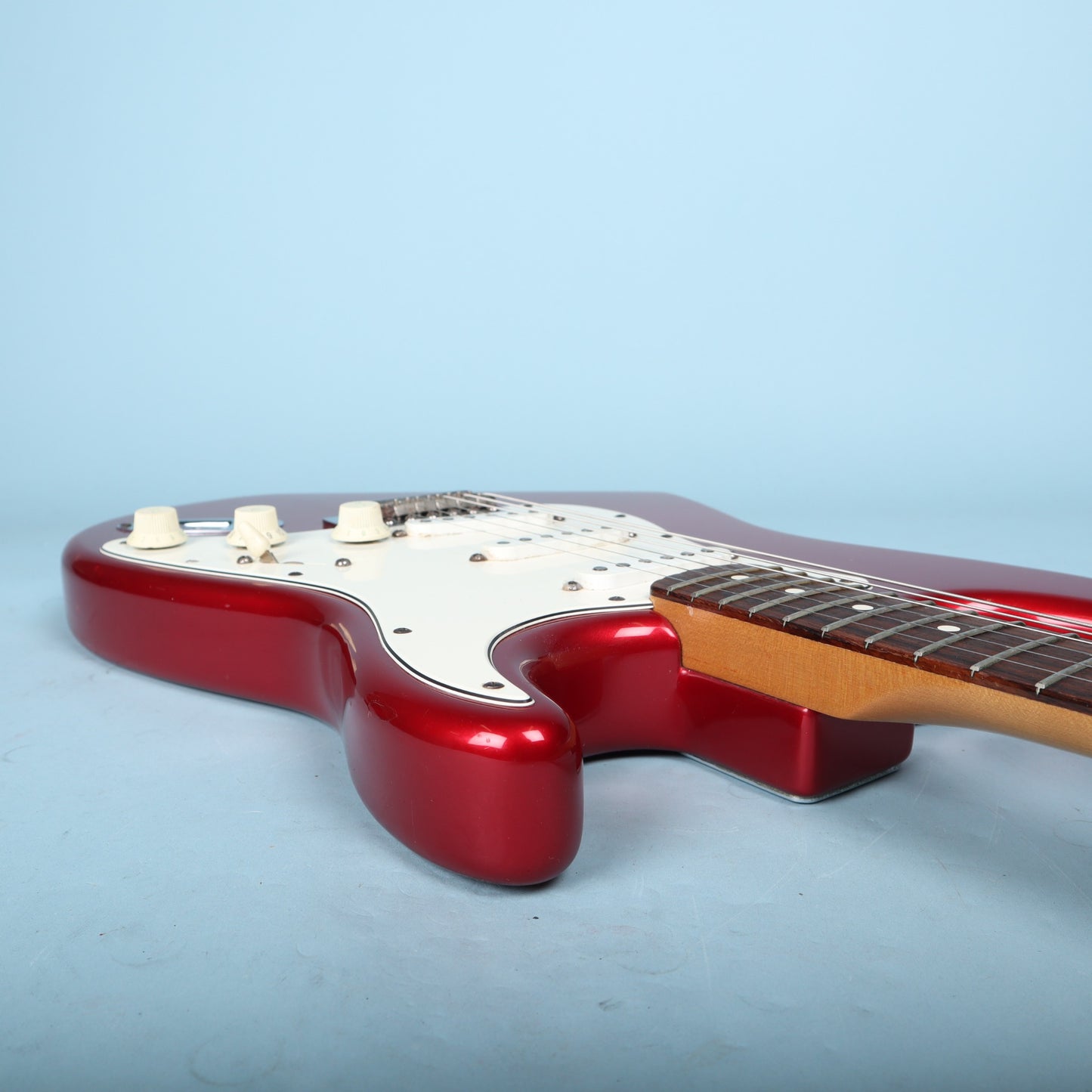 1998 Fender Deluxe Powerhouse Stratocaster Electric Guitar Red
