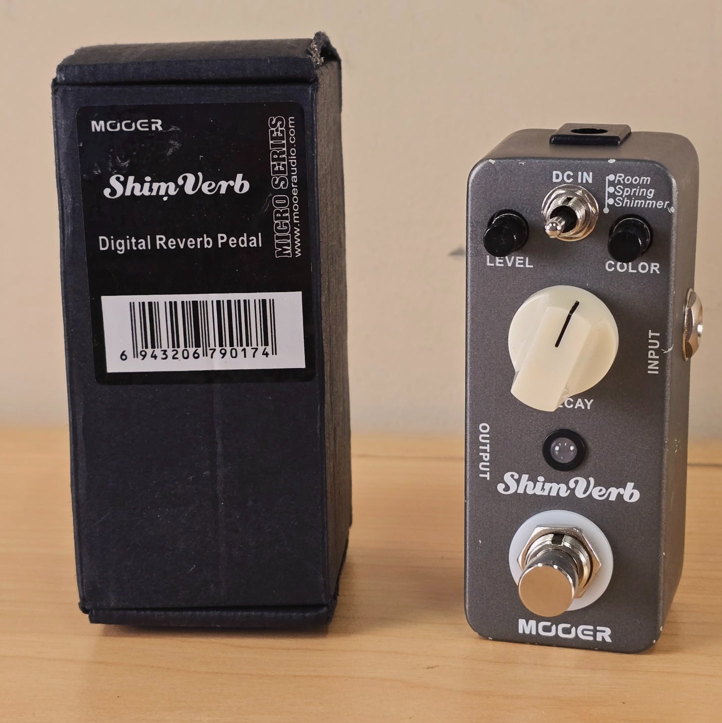 Mooer ShimVerb Digital Micro Reverb Pedal
