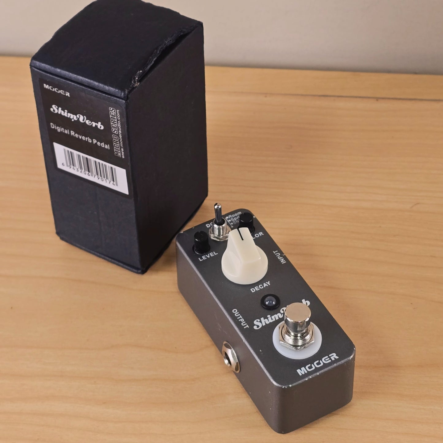 Mooer ShimVerb Digital Micro Reverb Pedal