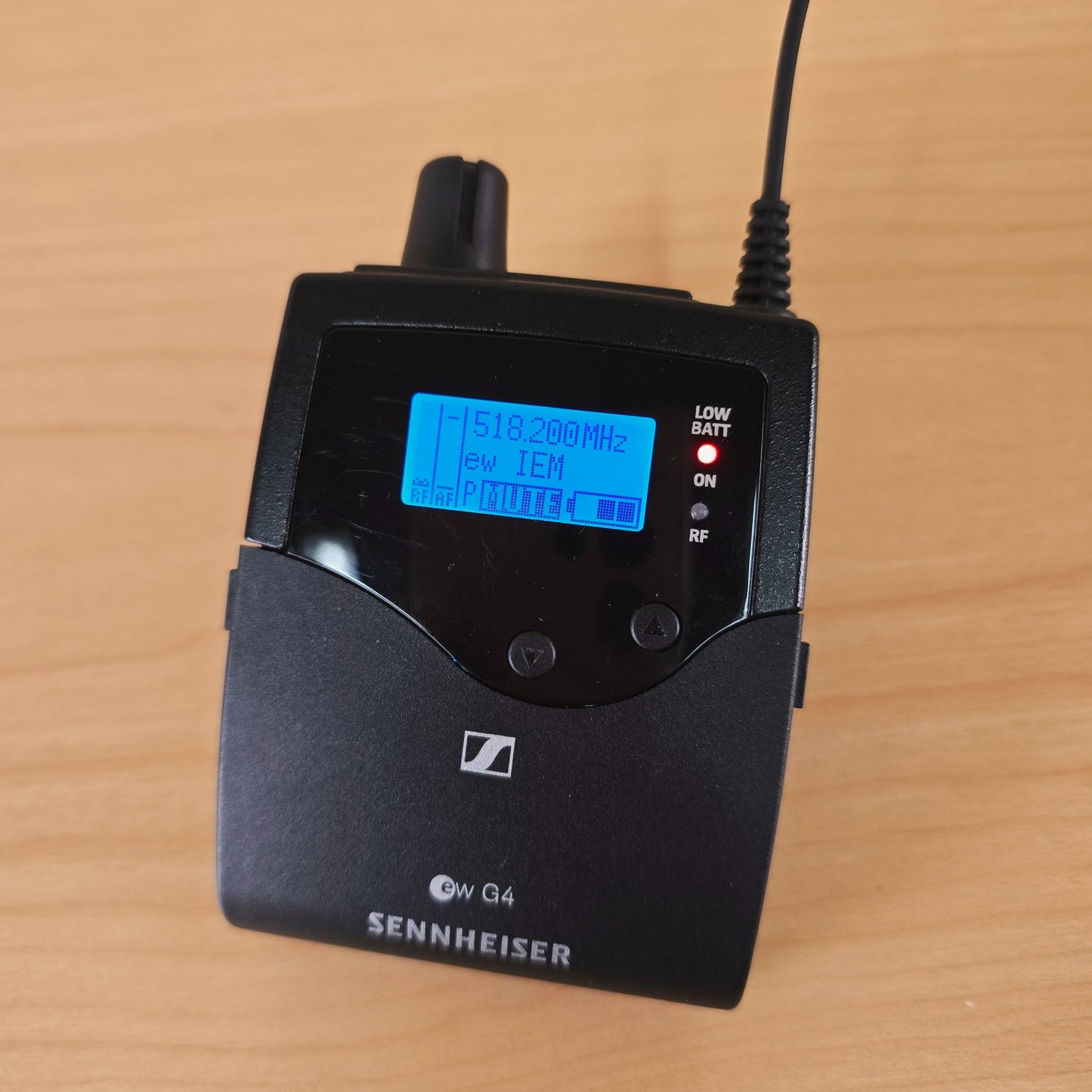 Sennheiser eW EK IEM G4 In Ear Monitor Bodypack Receiver A band 516-558 MHz