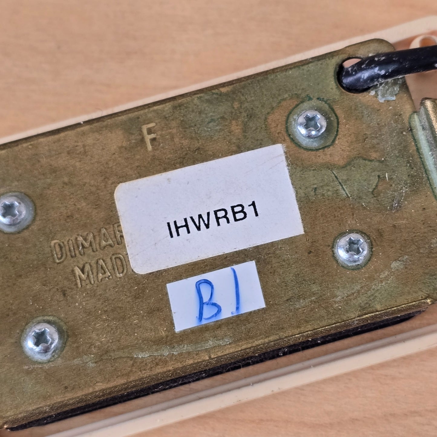 Vintage DiMarzio/IBZ Ibanez Bridge Humbucker Pickup Black